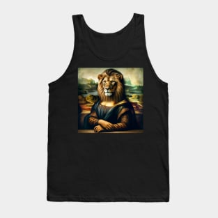 Mona Lisa Wildlife Guardian Tee: Unite Art and Conservation Tank Top